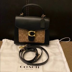 Authentic tabby top handle 20 signature